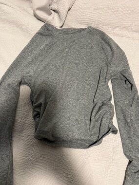 Classic Gray Women's Crewneck Sweatshirt